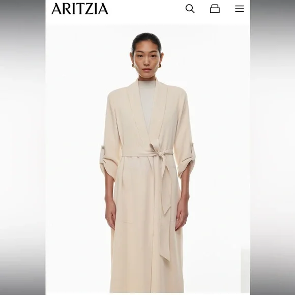 Babaton Cream Women's Robe - Picture 2 of 10